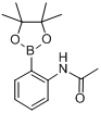 CAS:380430-61-5_2-乙酰胺基苯硼酸频哪醇酯的分子结构