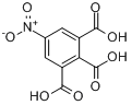 CAS:3807-81-6_5-硝基-1,2,3-苯三甲酸的分子结构
