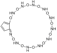CAS:38303-23-0_4,5,6,7,8,9,10,11,12,13-十氢环十二�f唑的分子结构