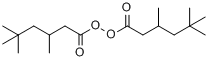 CAS:3851-87-4_双(3,5,5-三甲基己酰)过氧化物的分子结构
