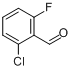 CAS:387-45-1_2-氯-6-氟-苯甲醛的分子结构