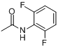 CAS:3896-29-5_2,6-二氟乙酰苯胺的分子结构