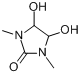CAS:3923-79-3_4,5-二羟-1,3-二甲基-2-咪唑烷酮的分子结构
