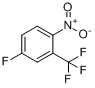 CAS:393-09-9_5-氟-2-硝基三氟甲苯的分子结构
