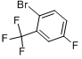 CAS:393-37-3_5-溴-2-氟三氟甲苯的分子结构