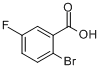 CAS:394-28-5_2-溴-5-氟苯甲酸的分子结构
