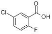 CAS:394-30-9_5-氯-2-氟苯甲酸的分子结构