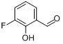 CAS:394-50-3_3-氟水杨醛的分子结构
