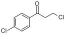 CAS:3946-29-0_3,4'-二氯苯丙酮的分子结构