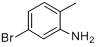 CAS:39478-78-9_5-溴-2-甲基苯胺的分子结构