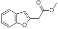 CAS:39581-61-8_苯并呋喃-2-乙酸甲酯的分子结构