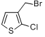 CAS:40032-81-3_2-氯-3-溴甲基噻吩的分子结构