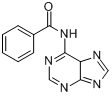 CAS:4005-49-6_N6-苯甲酰基腺嘌呤的分子结构