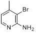 CAS:40073-38-9_3-Bromo-4-methylpyridin-2-ylamineķӽṹ