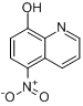 CAS:4008-48-4_5-硝基-8-羟基喹啉的分子结构