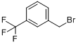 CAS:402-23-3_3-(三氟甲基)溴苄的分子结构