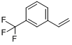 CAS:402-24-4_间三氟甲基苯乙烯的分子结构
