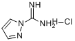 CAS:4023-02-3_1H-吡唑-1-甲脒盐酸盐的分子结构