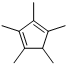 CAS:4045-44-7_五甲基环戊二烯的分子结构