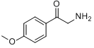 CAS:40513-43-7_2-氨基-4'-甲氧基苯乙酮的分子结构