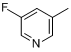 CAS:407-21-6_3-氟-5-甲基吡啶的分子结构