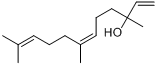 CAS:40716-66-3_反式-橙花叔醇的分子结构