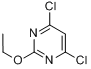 CAS:40758-65-4_2-乙氧基-4,6-二氯嘧啶的分子结构