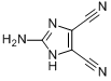 CAS:40953-34-2_2-氨基-4,5-咪唑二腈的分子结构