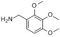 CAS:41219-16-3_2,3,4-三甲氧基苄胺的分子结构