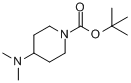 CAS:412293-88-0_N-Boc-4-二甲氨基哌啶的分子结构