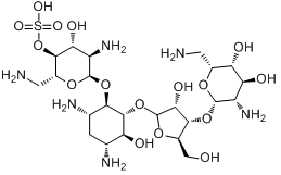 CAS:4146-30-9_新霉素B硫酸盐的分子结构