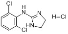 CAS:4205-91-8_盐酸可乐定的分子结构