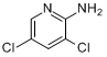CAS:4214-74-8_2-氨基-3,5二氯吡啶的分子结构