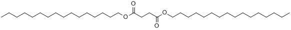 CAS:4219-53-8_琥珀酸二正十六烷基酯的分子结构