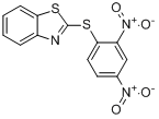 CAS:4230-91-5_2-(2,4-二硝基苯基硫代)苯骈噻唑的分子结构