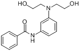CAS:43051-46-3_3-(N,N-二羟乙基)氨基苯甲酰苯胺的分子结构