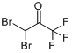 CAS:431-67-4_1,1-二溴-3,3,3-三氟丙酮的分子结构