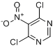 CAS:4316-93-2_4,6-二氯-5-硝基嘧啶的分子结构