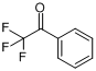 CAS:434-45-7_2,2,2-三氟苯乙酮的分子结构