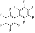 CAS:434-90-2_全氟联苯的分子结构