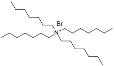 CAS:4368-51-8_四庚基溴化铵的分子结构