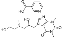 CAS:437-74-1_烟酸占替诺的分子结构