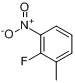 CAS:437-86-5_2-氟-3-硝基甲苯的分子结构