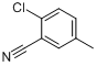 CAS:4387-32-0_2-氯-5-甲基苯腈的分子结构
