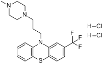 CAS:440-17-5_盐酸三氟拉嗪的分子结构