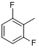 CAS:443-84-5_2,6-二氟甲苯的分子结构