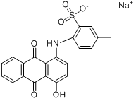 CAS:4430-18-6_酸性紫43的分子结构
