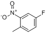 CAS:446-10-6_4-氟-2-硝基甲苯的分子结构
