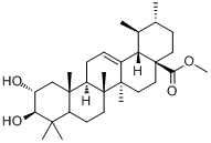 CAS:4518-70-1_科罗索酸甲酯的分子结构