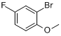 CAS:452-08-4_2-溴-4-氟苯甲醚的分子结构